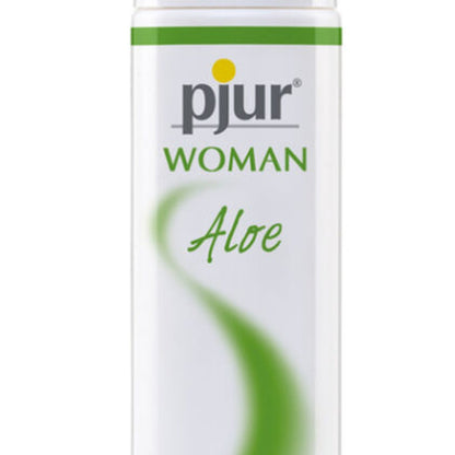 pjur Woman Aloe — gros plan sur l'étiquette