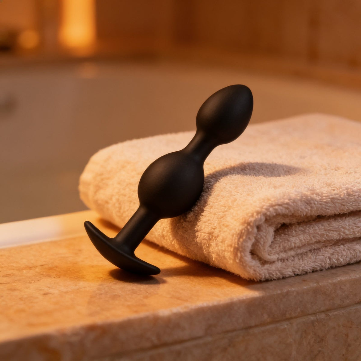 Plug avec billes Pretty Love Special Anal 4.92P — mise en situation