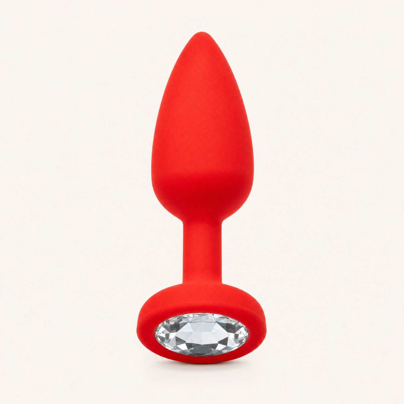 Plug My Silicone Secret Small, packshot studio crème