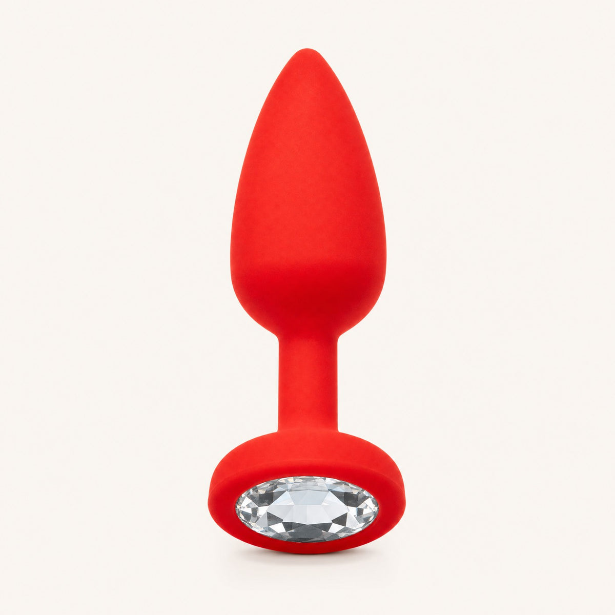 Plug My Silicone Secret Small, packshot studio crème