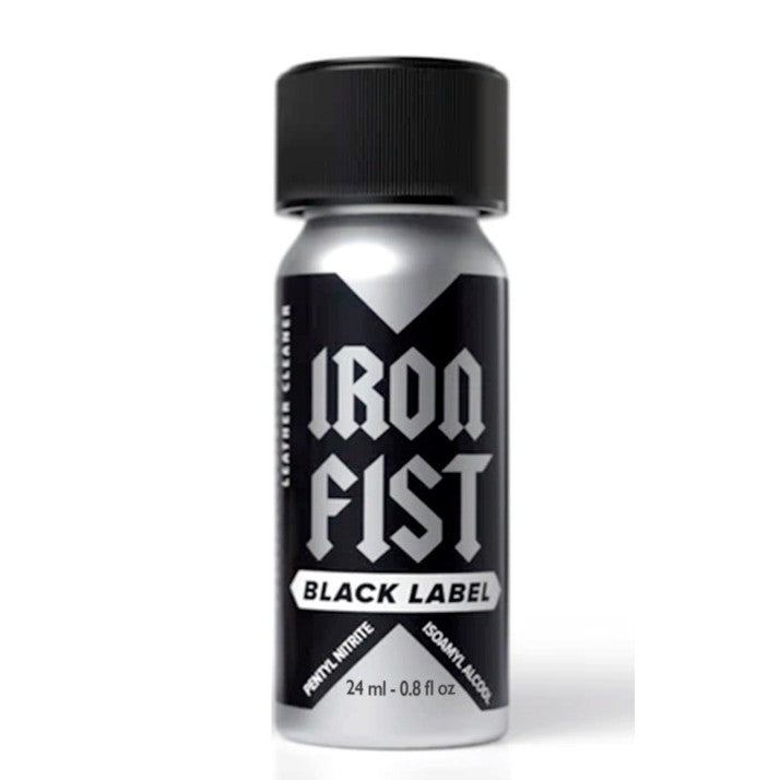 poppers Iron. fist black label 24 ml — packshot