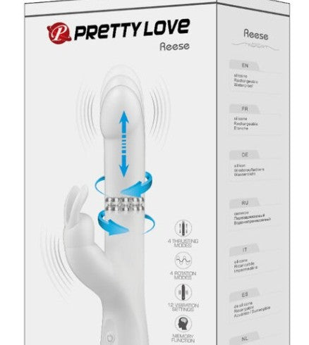 vibromasseur ROTATIF REESE ARGENT — gros plan