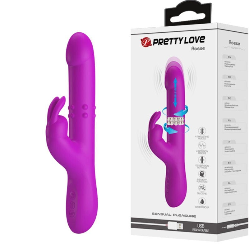 VIBRATEUR ROTATIF REESE VIOLET — packshot