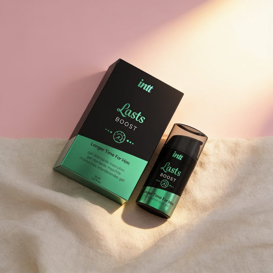 PROLONGEUR D'ERECTION / RETARDATEUR INTT DURE 15 ML — photo éditoriale sur lin drapé