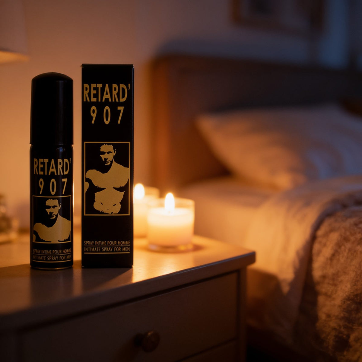 RETARD 907 25 ML — mise en situation