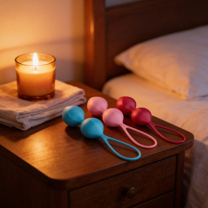 Boules de Geisha — en situation, ambiance chaude