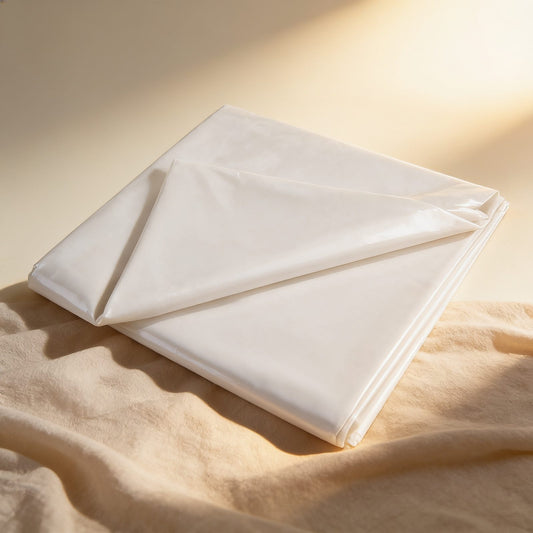 drap waterproof — photo éditoriale sur lin drapé