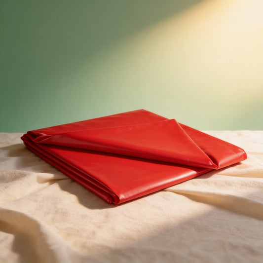 drap waterproof — photo éditoriale sur lin drapé