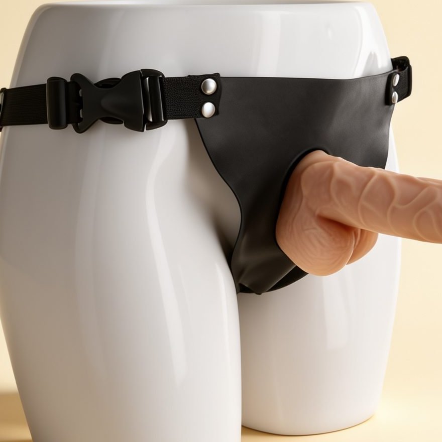 SO REAL STRAP-ON — gros plan