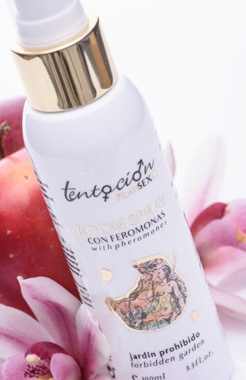 SPRAY D'AMBIANCE AUX PHEROMONES JARDIN INTERDIT 100ML — gros plan