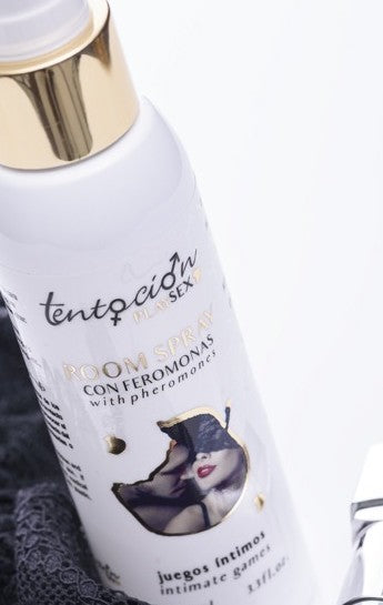 SPRAY D'AMBIANCE AUX PHEROMONES JEUX INTIMES 100ML — gros plan