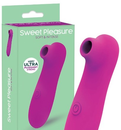 vibromasseur Sweet Pleasure Violet — gros plan
