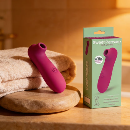 vibromasseur Sweet Pleasure Violet — mise en situation