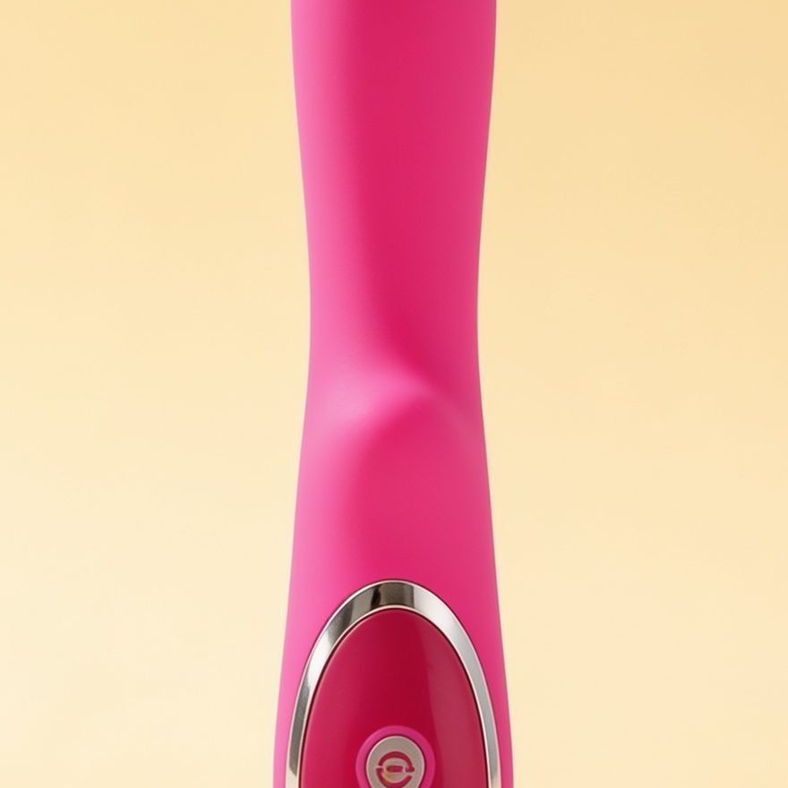 VIBRATEUR À CHARGE MAGNÉTIQUE 10 VITESSES 21 CM — gros plan