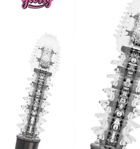 VIBRATEUR AXEL NOIR BRILLANT — gros plan