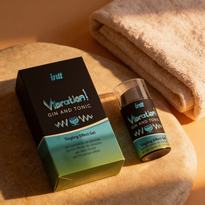 VIBRATEUR LIQUIDE INTT GIN AND TONIC 15 ML — mise en situation