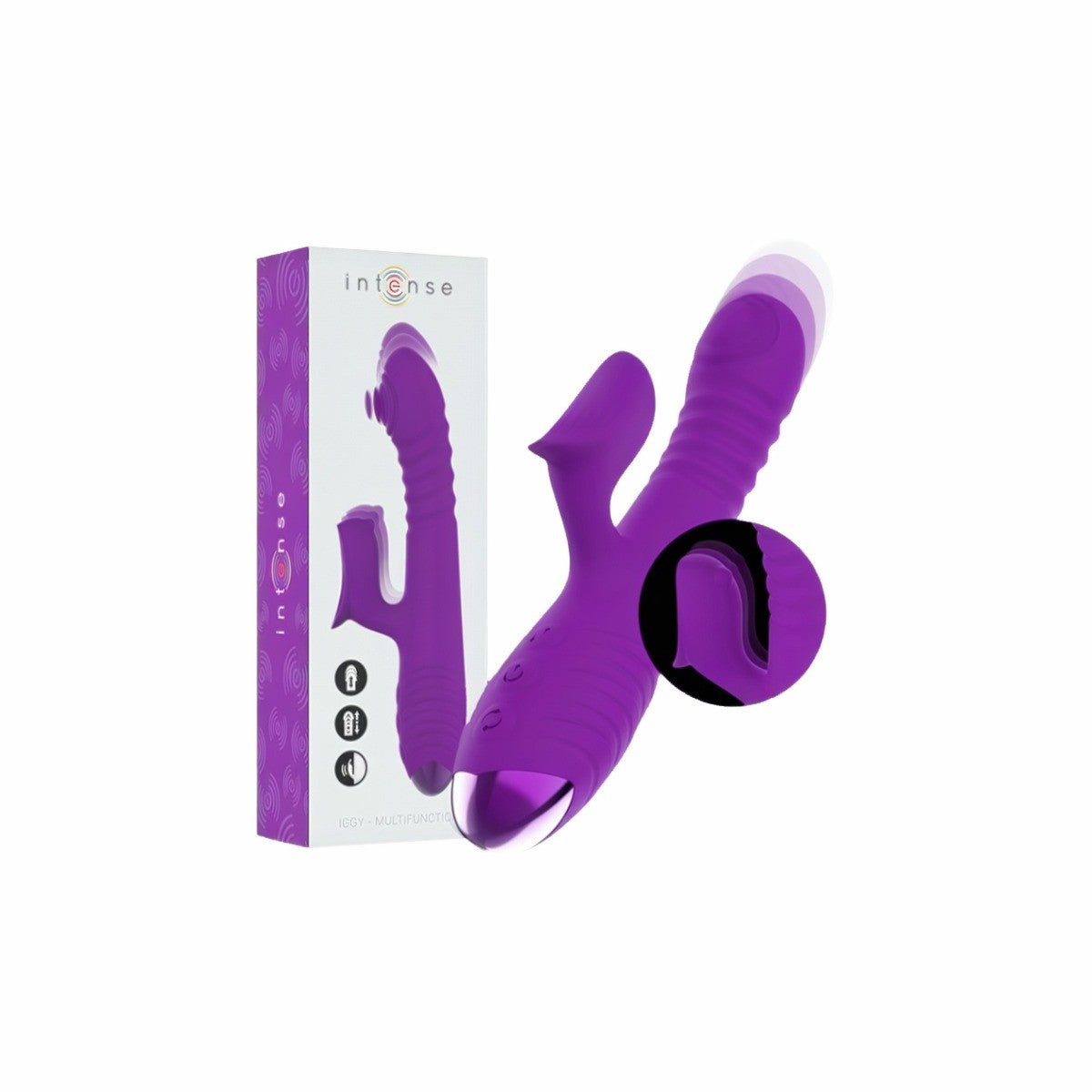 Vibrateur rechargeable multifonctions Iggy up — packshot