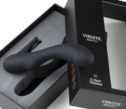 VIBRATEUR RECHARGEABLE V5 BLACK EDITION — gros plan