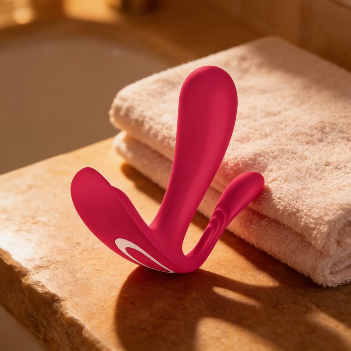 VIBRATEUR TOP SECRET + ROSE — mise en situation