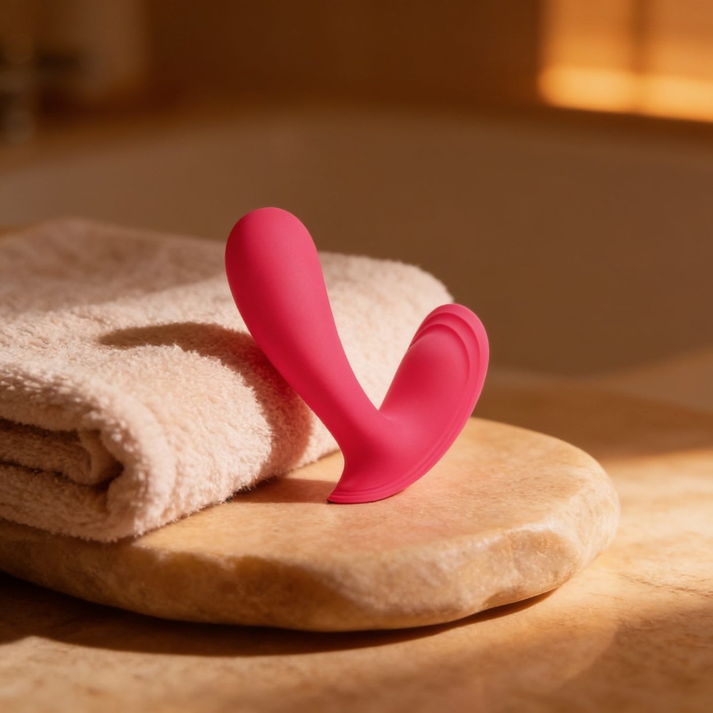 Vibromasseur 2 en 1 "top secret — mise en situation