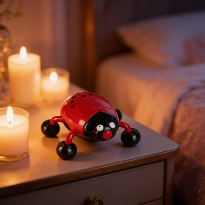 vibromasseur  coccinelle — mise en situation