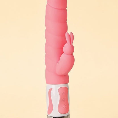 vibromasseur  SMART STEVEN LAPIN ROSE — gros plan