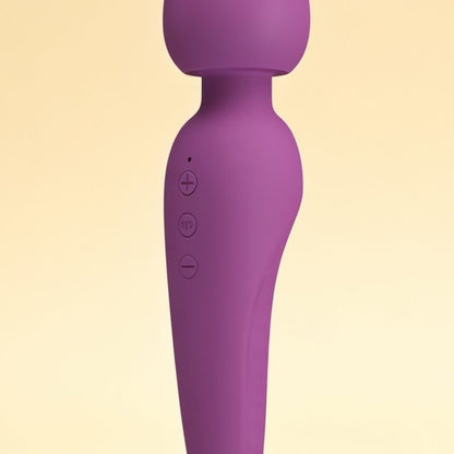 Vibromasseur wand USB Meredith Pretty Love — gros plan