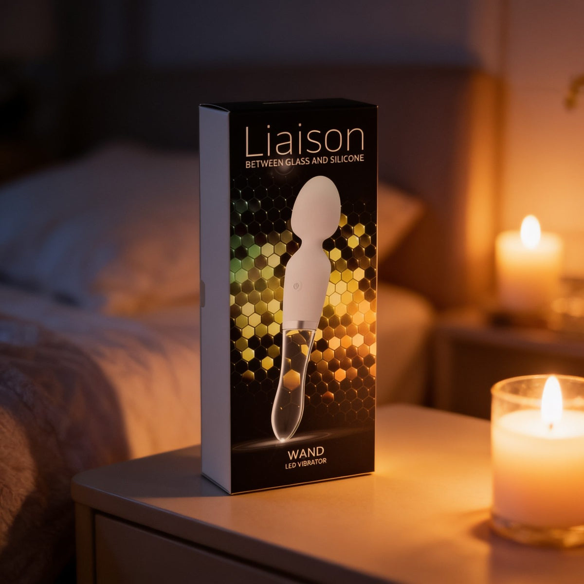 Wand LED Vibrator — mise en situation