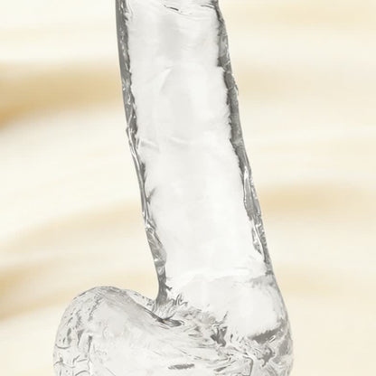 Détail de la matière jelly translucide