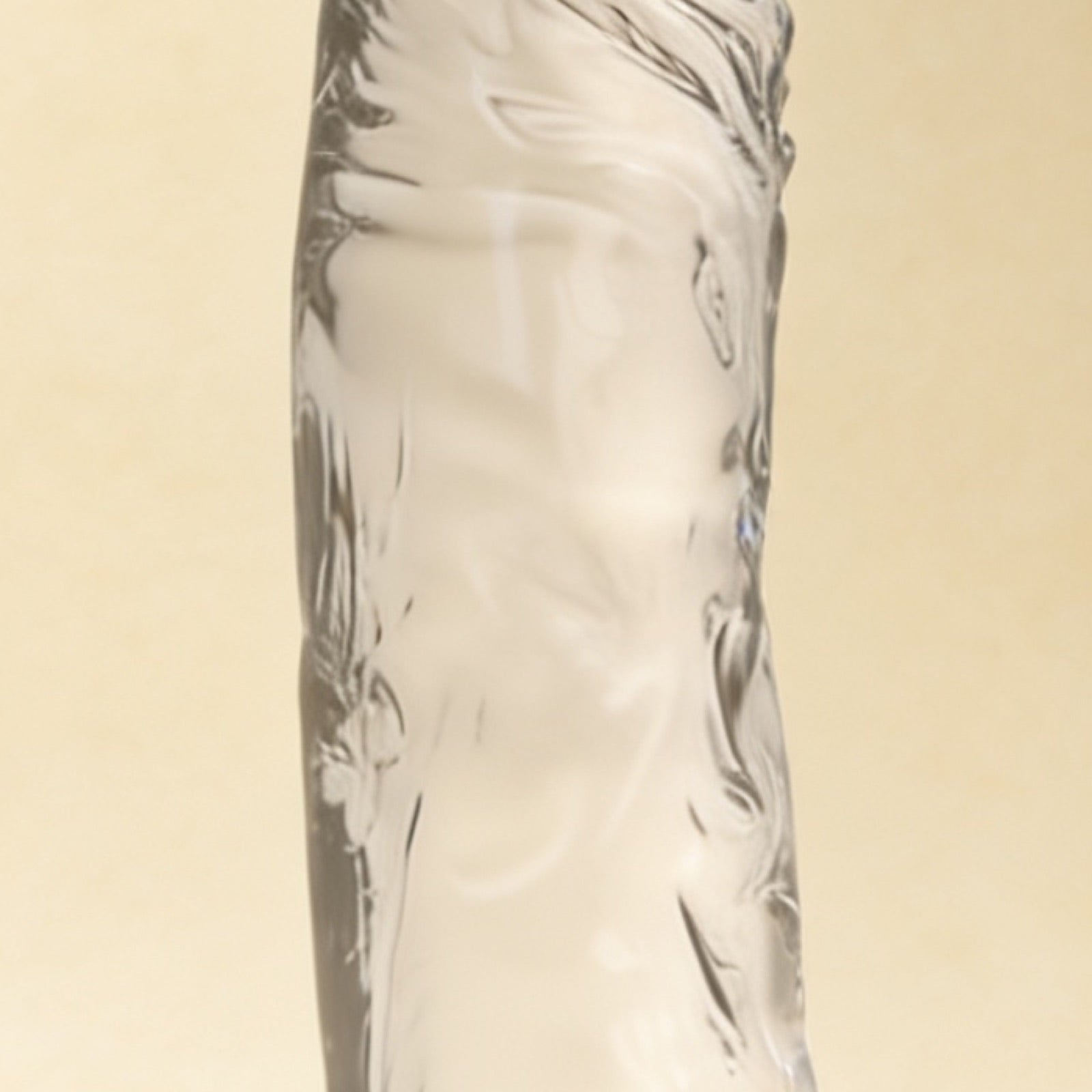 Détail de la matière jelly transparente