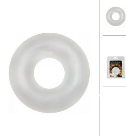 Cockring silicone extensible