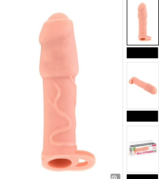 Gaine de pénis Extender Dicky Real Body