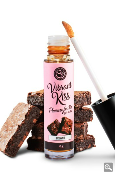 Gloss vibrant Secret Play — brownie