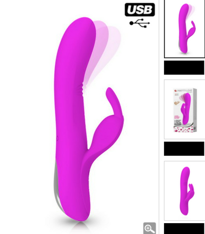 Vibromasseur doigté Pretty Love Dylan — violet