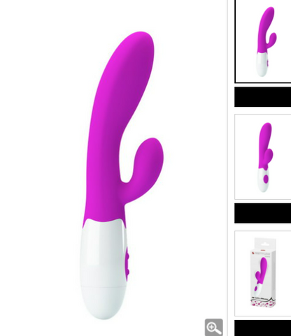 Vibromasseur point G flexible Pretty Love Alvis