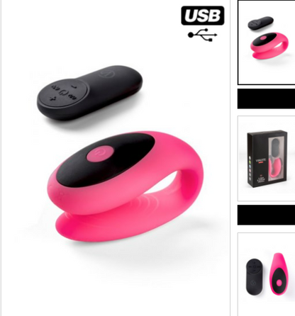 Stimulateur de couple E12 Virgite — rose