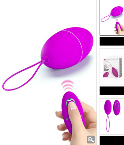 Œuf vibrant stimulateur Pretty Love Joanne