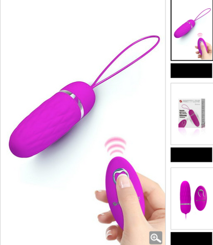 Œuf vibrant télécommandé Pretty Love Dawn