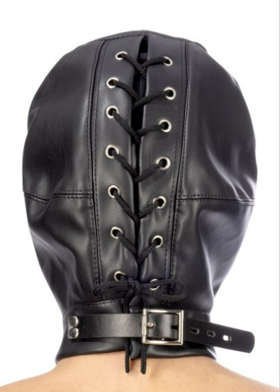 Cagoule sangle et lacet Fetish Tentation