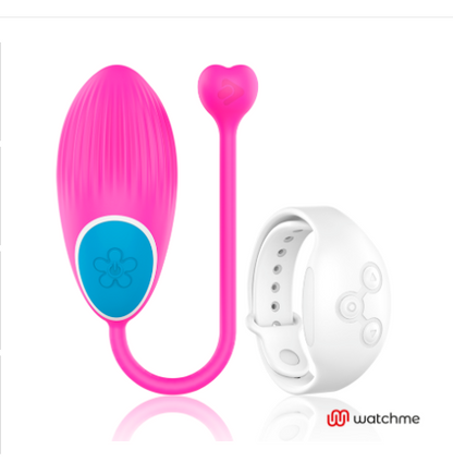 WEARWATCH EGG TECHNOLOGIE SANS FIL WATCHME FUCHSIA / SNOWY