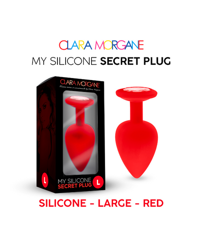 My Silicone Secret Plug Large noir